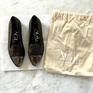 AGL shoes size 6 U.S./ 37 1/2 EU. Made in Italy.